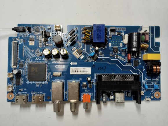 Майн плата JUC7.820.00258695 от ТВ Dexp H32F7100C с разбора
