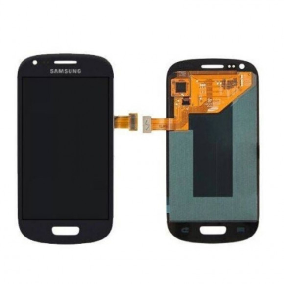Дисплей Samsung i8190 Galaxy S3 Mini + тачскрин (синий металлик)