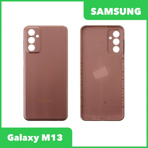 Задняя крышка для Samsung M135 Galaxy M13 (оранжевый)