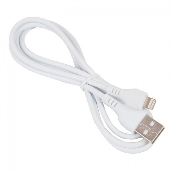 Кабель USB BOROFONE BX51 Triumph USB - Lightning, 2.4А, 1 м, белый