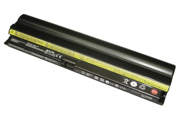 Аккумулятор (батарея) для ноутбука Lenovo ThinkPad X100E (0A36278 17+), 11.1В, 63Wh, 5670мАч, черная (оригинал)