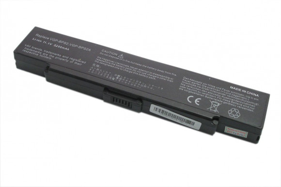 Аккумулятор (батарея) для ноутбука Sony Vaio VGN-FE, VGN-FS (VGP-BPS2) 11.1В, 4800мАч, черный (OEM)