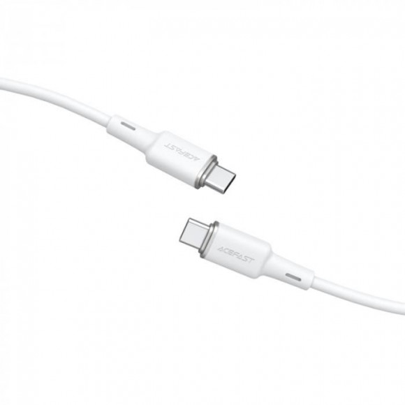 Кабель USB ACEFAST C2-04 для Type-C, 3.0А, длина 1.2м, белый