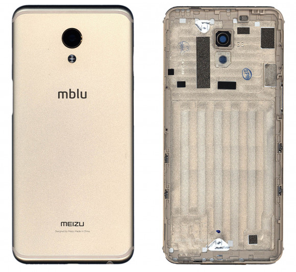 Задняя крышка корпуса для Meizu M6S, золотая