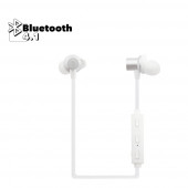 Bluetooth гарнитура вставная спортивная Remax RB-S7 стерео, белая