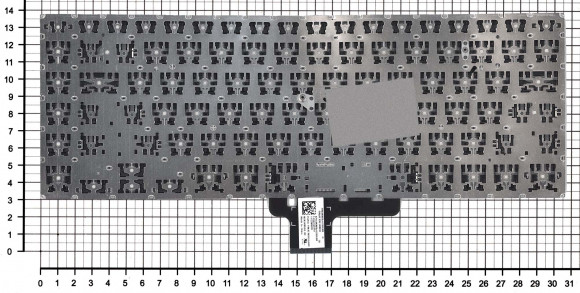 Клавиатура для ноутбука Asus X510U, черная Клавиатура для ноутбука Asus X510U, черная