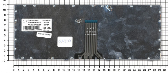 Клавиатура для ноутбука Lenovo IdeaPad Z470, G470AH, G470GH, Z370, черная с голубой рамкой Клавиатура для ноутбука Lenovo IdeaPad Z470, G470AH, G470GH, Z370, черная с голубой рамкой