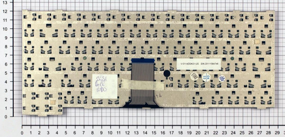 Клавиатура для ноутбука Dell Inspiron 1200, 2200, Latitude 110L, PP10S, черная Клавиатура для ноутбука Dell Inspiron 1200, 2200, Latitude 110L, PP10S, черная