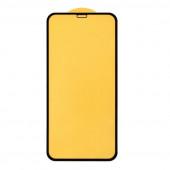 Защитное стекло 6D для Apple iPhone XR, 11, черный (Vixion) (тех. пак.)