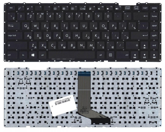 Клавиатура для ноутбука Asus P453, PU403 черная