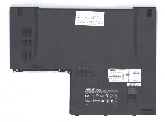 Задняя крышка ноутбука Asus K40IJ