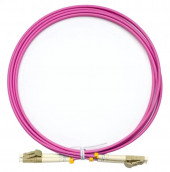 Патч-корд оптический TopLan, дуплексный, LC/PC-LC/PC, MM 50/125 (OM4), 150 м, LSZH