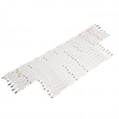 Светодиодная подсветка для телевизоров Samsung UE55HU, BN96-34251A, BN96-34252A, DUGE-550DCA-R5, DUGE-550DCB-R5 (комплект, 14 шт)
