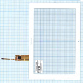 Сенсорное стекло (тачскрин) TOPSUN F0036 A1, белое