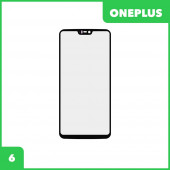 Стекло для переклейки дисплея OnePlus 6, черный Стекло для переклейки дисплея OnePlus 6, черный
