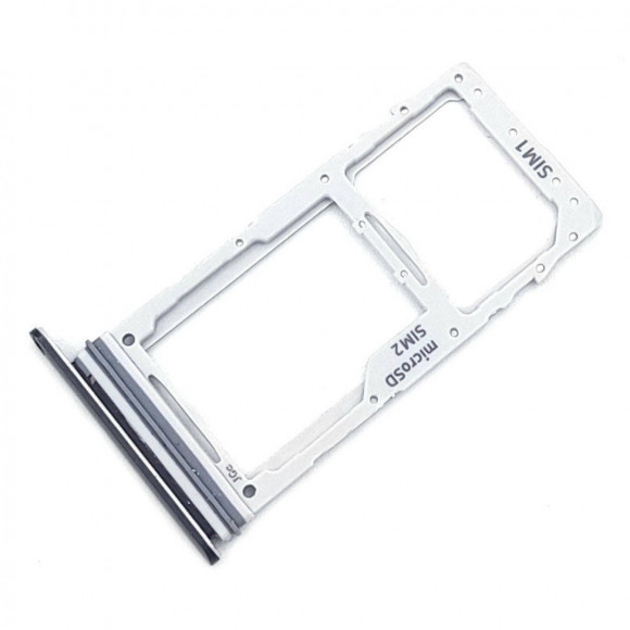 Держатель SIM Samsung G770F (S10 Lite) черная