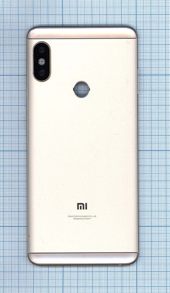 Задняя крышка корпуса для Xiaomi Redmi Note 5, золотая