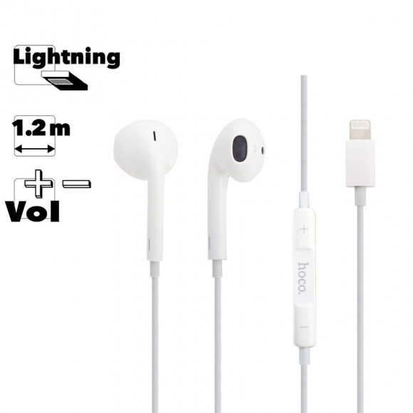 Гарнитура Hoco L7 Plus Original Series Lightning Converse Wireless Earphones, белая