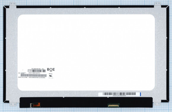 Матрица NT156WHM-N45, 15.6", TN, 1366x768 (HD), 60 Гц, 30 pin, LED, Slim (тонкая), разъём справа, уши вверх/вниз, матовая Матрица NT156WHM-N45, 15.6", TN, 1366x768 (HD), 60 Гц, 30 pin, LED, Slim (тонкая), разъём справа, уши вверх/вниз, матовая