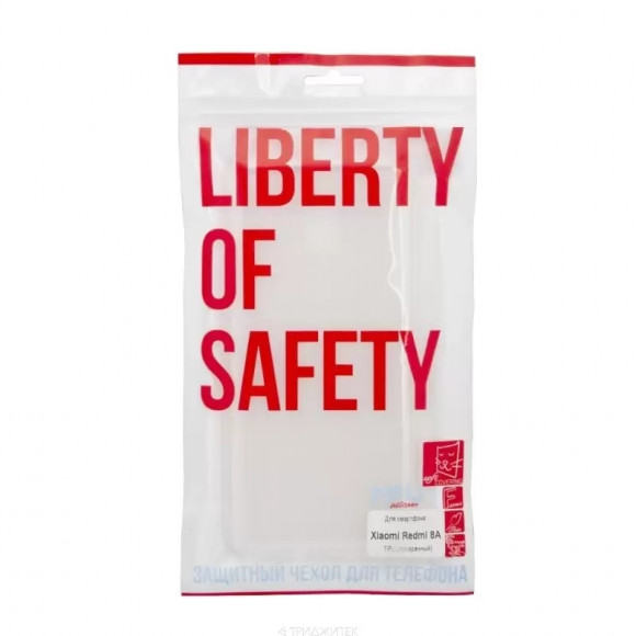 Чехол силиконовый "LP" для Xiaomi Redmi 8A TPU, прозрачный (европакет)