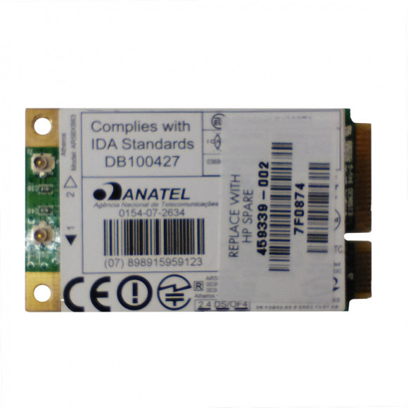 Wi-Fi модуль HP Pavilion DV5-1000  (с разбора)