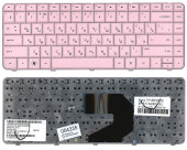 Клавиатура для ноутбука HP Pavilion G4, G4-1000, G6, G6-1000, CQ43 розовая
