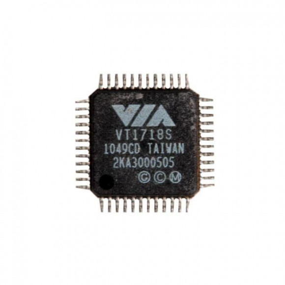 Аудиочип VT1708B VT1708S VT1708 QFP-48 с разбора