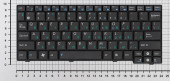 Клавиатура для ноутбука Asus Eee PC MK90H, черная Клавиатура для ноутбука Asus Eee PC MK90H, черная