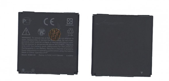 Аккумулятор BG86100 для телефона HTC Sensation XE, XL, 3.7В, 6.4Wh