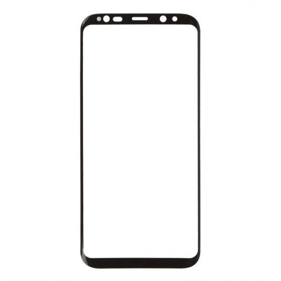Защитное стекло LP для Samsung Galaxy S8 Plus Tempered Glass 3D с рамкой 0, 33 мм, 9H, черное