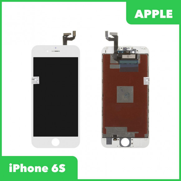 Модуль для Apple iPhone 6S Zetton (олеофобное покрытие), белый