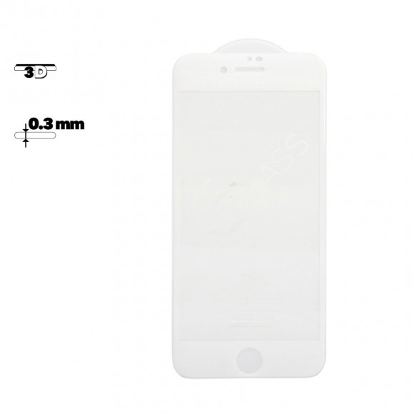 Защитное стекло Remax Medicine Glass GL-27 для Apple iPhone 7, 8 с рамкой, белое