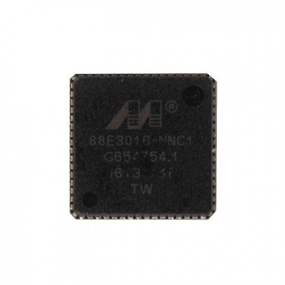 Сетевой контроллер 88E3016-NNC1 QFN-64 с разбора
