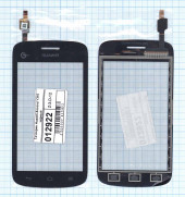 Сенсорное стекло (тачскрин) для Huawei Ascend Y310, черный