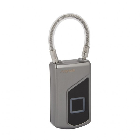 Замок с отпечатком пальцев AnyTek Fingerprint Lock L1 универсальный (серый) Замок с отпечатком пальцев AnyTek Fingerprint Lock L1 универсальный (серый)