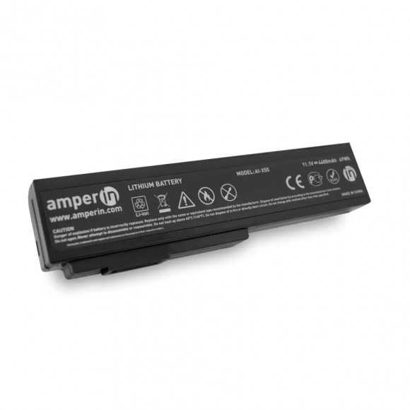 Аккумулятор (батарея) Amperin AI-M50 для ноутбука Asus M50 (A32-M50), 11.1В, 4400мАч