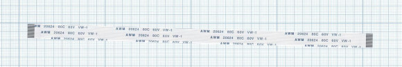 Шлейф универсальный 16 pin, шаг 0, 5мм, длина 20см