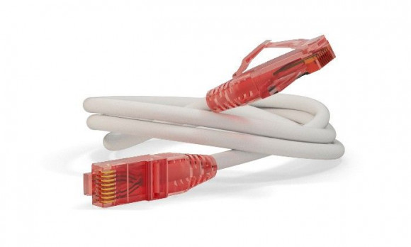 PC-LPM-UTP-RJ45-RJ45-C5e-0.5M-LSZH-WH Патч-корд RJ45 - RJ45, 4 пары, UTP, категория 5е, 0.5 м, белый, LSZH, Hyperline