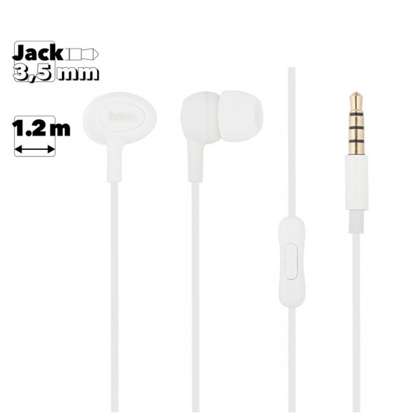 Гарнитура Hoco M3 Universal Earphone, белая