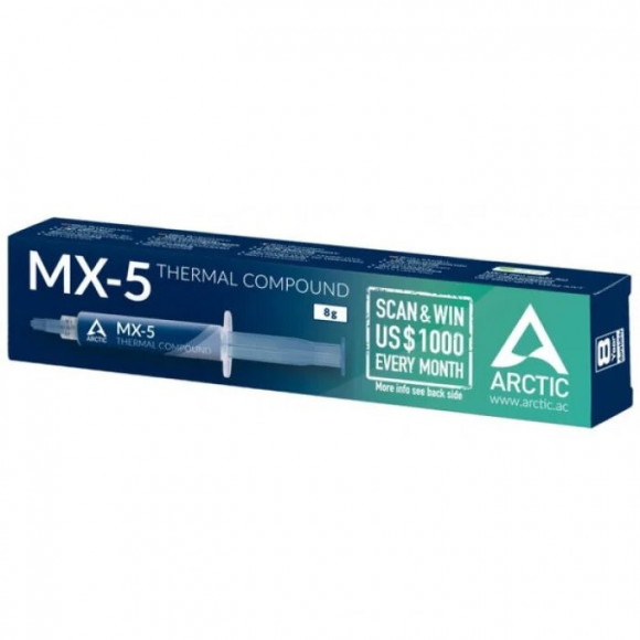 Термопаста Arctic Cooling MX-5. 8гр.