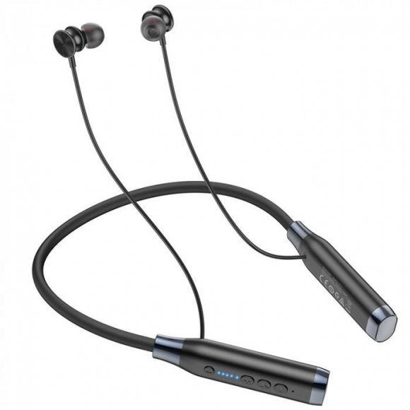 Наушники HOCO ES62 Pretty neck-hang беспроводные с шейной дугой, BT 5.3, черный