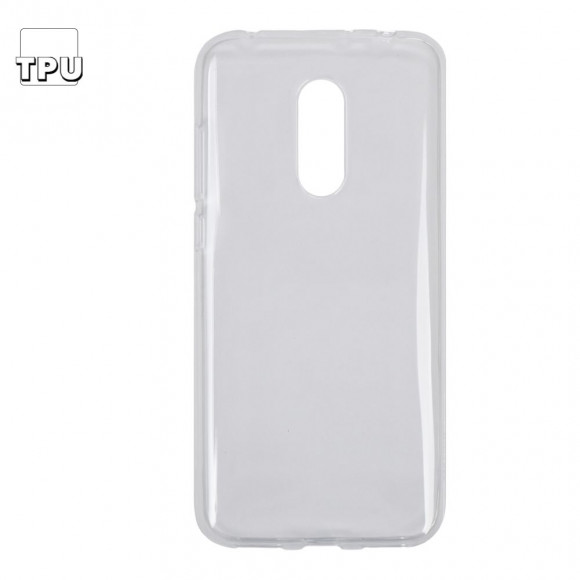 Чехол силиконовый "LP" для Xiaomi Redmi 5 Plus TPU, прозрачный (европакет)