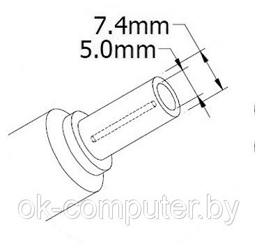 Оригинальная зарядка (блок питания) для ноутбуков HP ADP-90WH B, 374473-001, 90W, штекер 7.4x5.0 мм Оригинальная зарядка (блок питания) для ноутбуков HP ADP-90WH B, 374473-001, 90W, штекер 7.4x5.0 мм