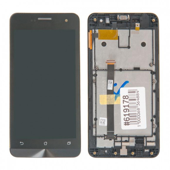 Модуль для Asus ZenFone 5 (A500CG-2A) с передней панелью, черный (оригинал)