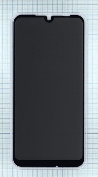 Защитное стекло Privacy "Анти-шпион" для Xiaomi Redmi 7, Y3