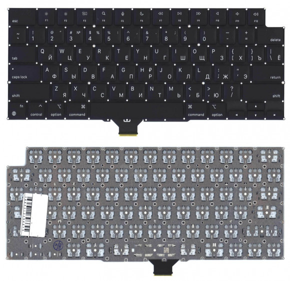 Клавиатура для ноутбука Apple MacBook Pro 14 16 A2442, A2485 Late 2021 плоский Enter