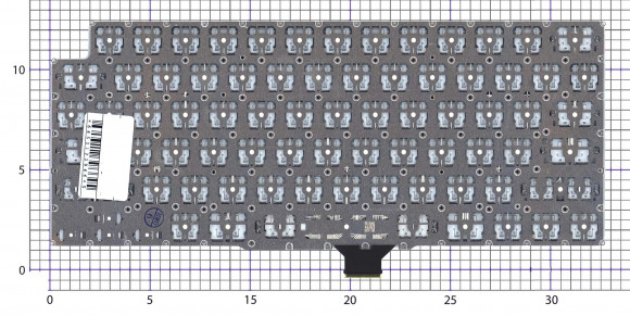 Клавиатура для ноутбука Apple MacBook Pro 14 16 A2442, A2485 Late 2021 плоский Enter Клавиатура для ноутбука Apple MacBook Pro 14 16 A2442, A2485 Late 2021 плоский Enter