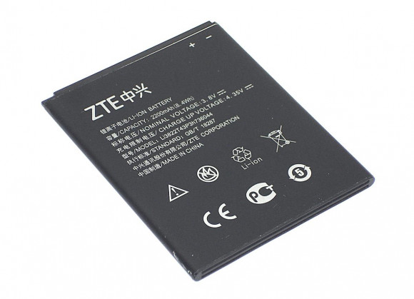Аккумулятор Li3822T43P3h736044 для ZTE Blade A460, L4, 3.8В 2200мАч