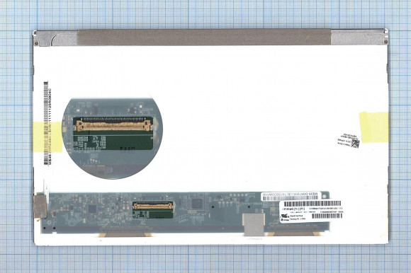 Матрица (экран) для ноутбука LP101WH1(TL)(P1), 10.1", 1366x768, 40 pin, LED, Normal матовая