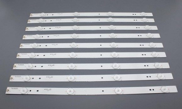LED подсветка ShineOn 2D01327 Rev.B YAL03-00435280-06 (комплект 9шт)